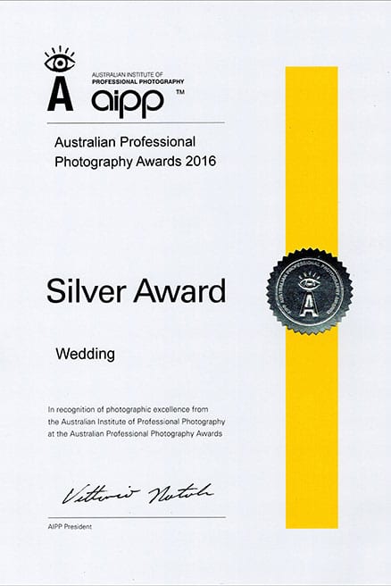 AIPP Photography Awards 2016 Silver Award | Wedding Photography|DreamlifeWedding Photography Brisbane