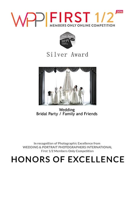 WPPI Second Silver Award | Bridal Party Photos | Dreamlife wedding Photography Brisbane