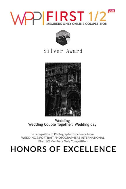 WPPI FIrst Silver Award | Wedding Couple Together wedding day | Dreamlife wedding Photography Brisbane