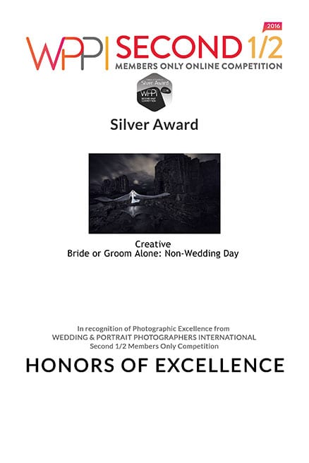 WPPI Second Silver Award | Bride or Groom Alone non wedding day | Dreamlife wedding Photography Brisbane
